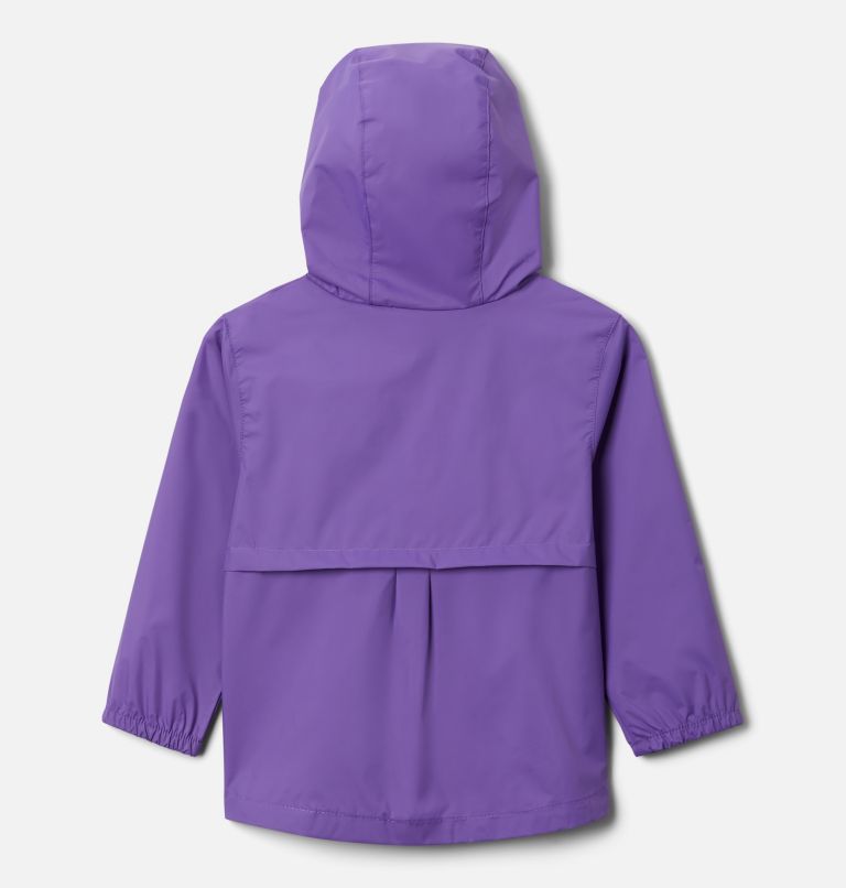 Thumbnail: Girls' Toddler Switchback II Rain Jacket, Color: Grape Gum, image 2