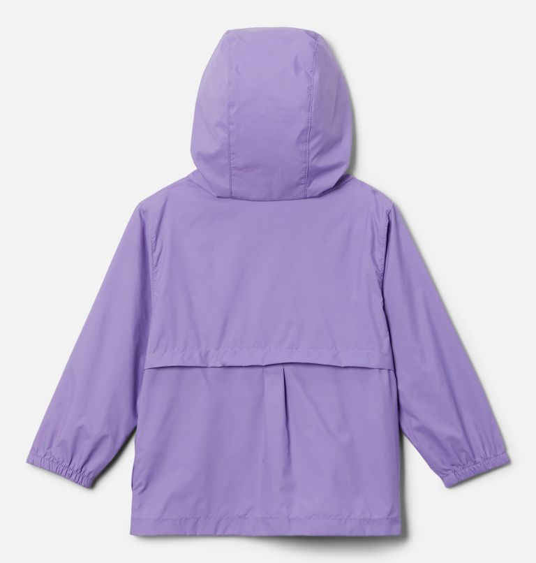 Thumbnail: Girls' Toddler Switchback II Rain Jacket, Color: Paisley Purple, image 2