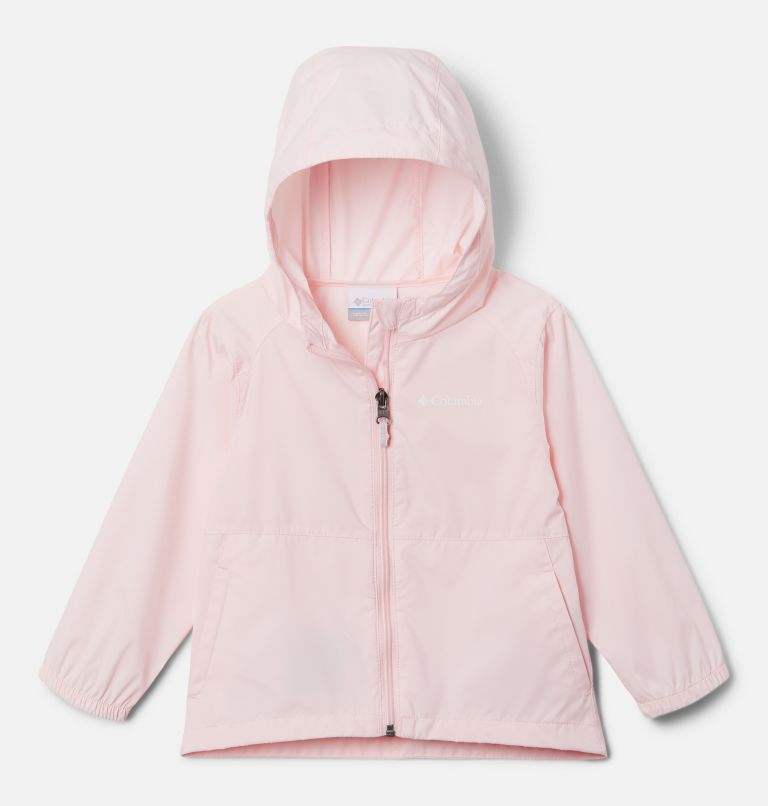 Girls' Toddler Switchback II Rain Jacket, Color: Satin Pink, image 1