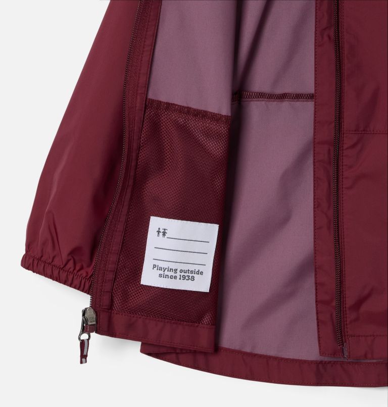 Girls' Toddler Switchback II Jacket, Color: Rich Wine, image 3