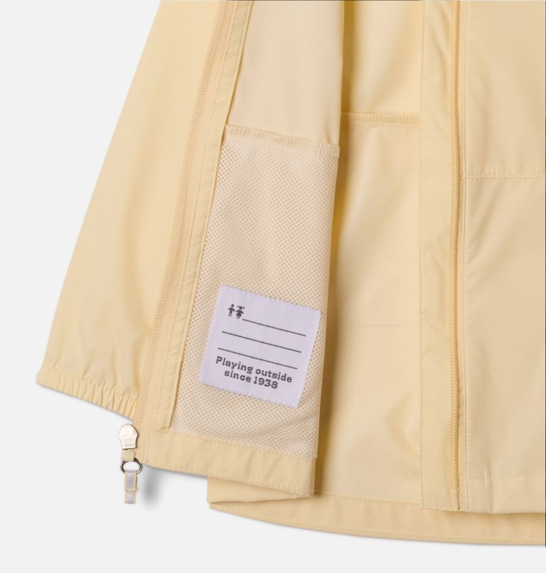 Girls' Toddler Switchback II Jacket, Color: Lemon Wash, image 3