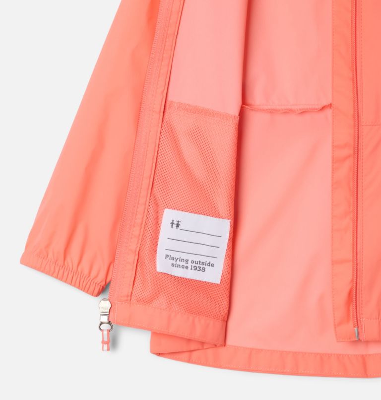 Girls' Toddler Switchback II Jacket, Color: Hot Coral, image 3