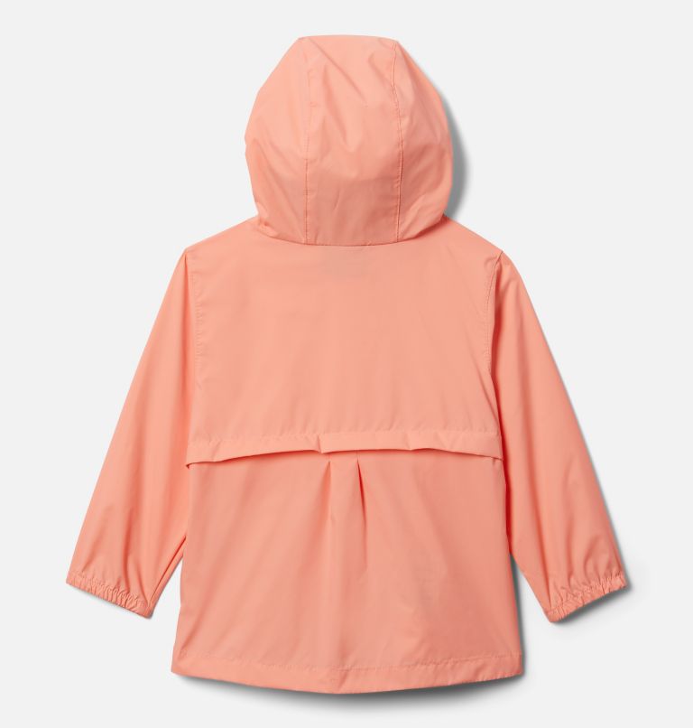 Girls' Toddler Switchback II Rain Jacket, Color: Coral Reef