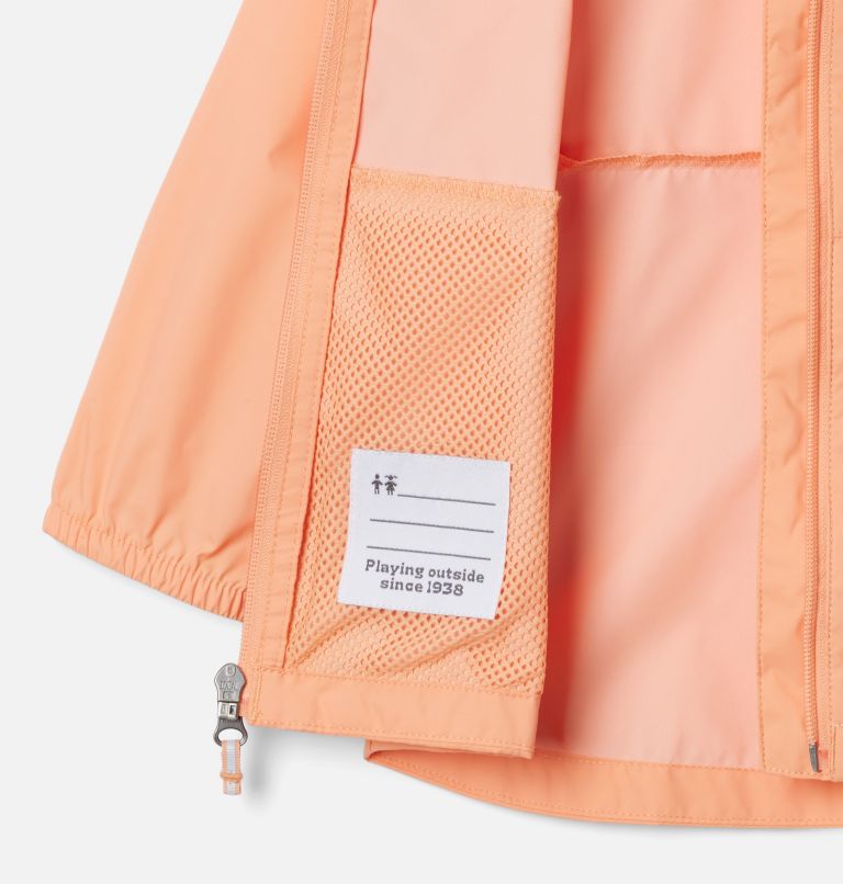 Girls' Toddler Switchback II Jacket, Color: Apricot Fizz, image 3