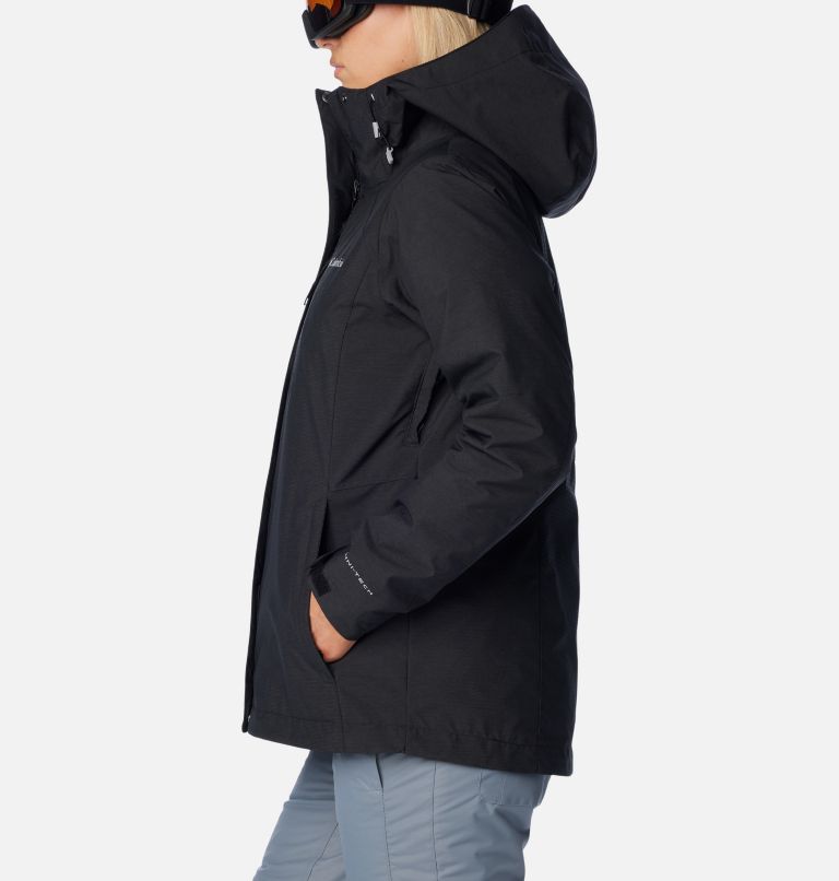 Manteau Interchange Whirlibird IV pour femme, Color: Black Crossdye, image 3