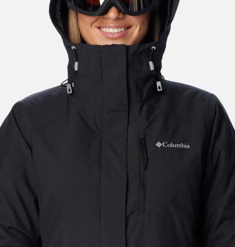 Manteau Interchange Whirlibird IV pour femme, Color: Black Crossdye, image 4