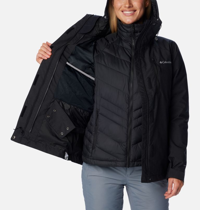 Manteau Interchange Whirlibird IV pour femme, Color: Black Crossdye, image 5