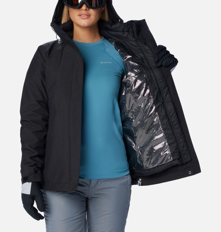 Manteau Interchange Whirlibird IV pour femme, Color: Black Crossdye, image 6