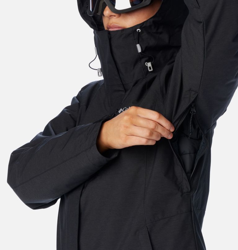 Manteau Interchange Whirlibird IV pour femme, Color: Black Crossdye, image 7