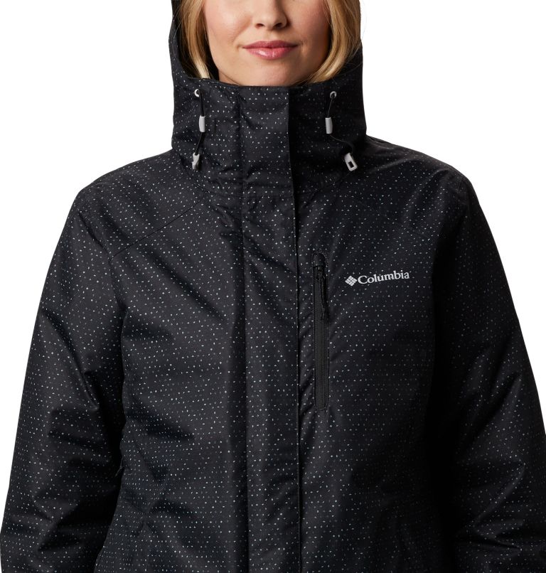 Manteau Interchange Whirlibird IV pour femme, Color: Black Sparkler Print, image 4