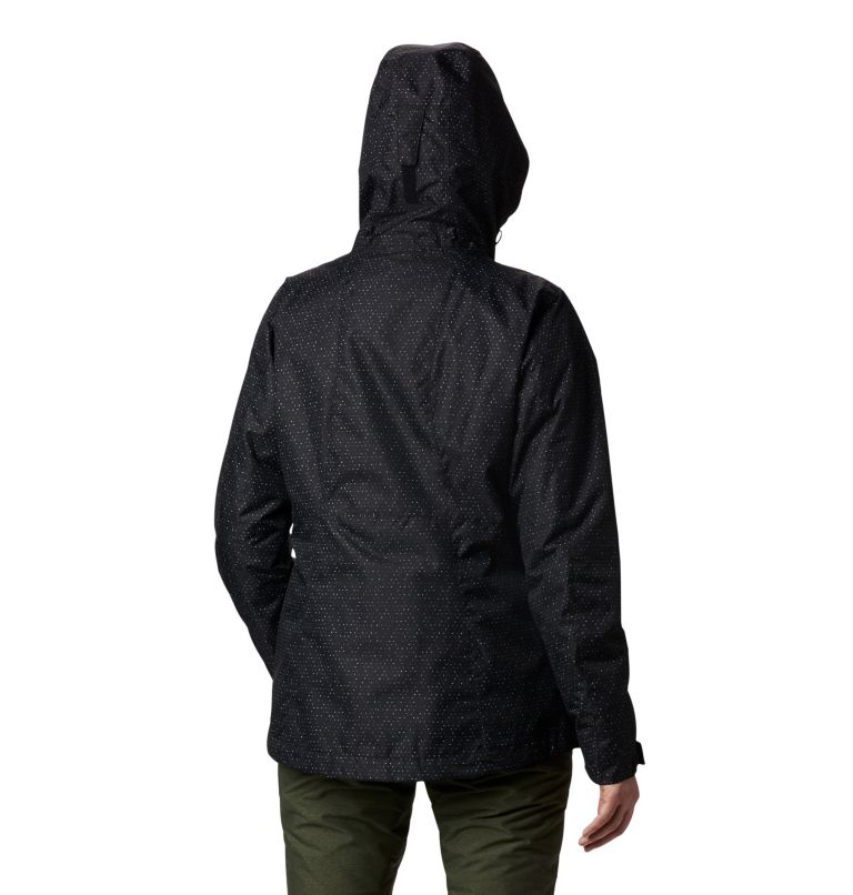 Manteau Interchange Whirlibird IV pour femme, Color: Black Sparkler Print, image 2