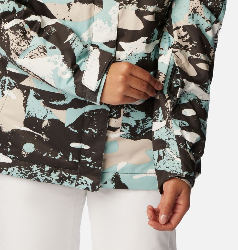 Women's Whirlibird IV Interchange Jacket, Color: Shark Geoglacial Print, image 9