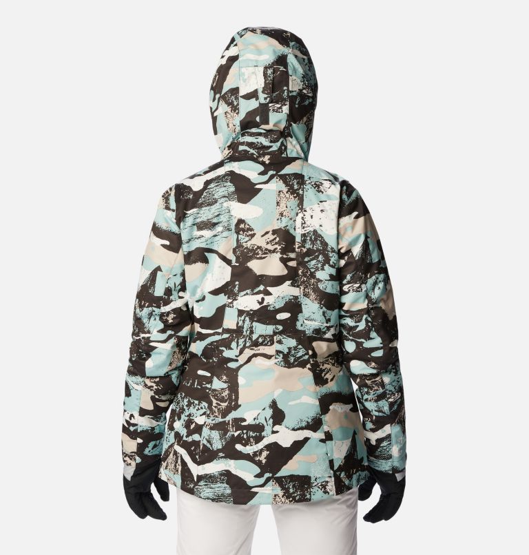 Women's Whirlibird IV Interchange Jacket, Color: Shark Geoglacial Print, image 2