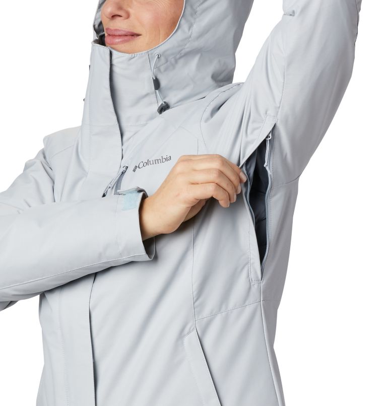 Thumbnail: Women's Whirlibird IV Interchange Jacket, Color: Cirrus Grey Crossdye, image 9