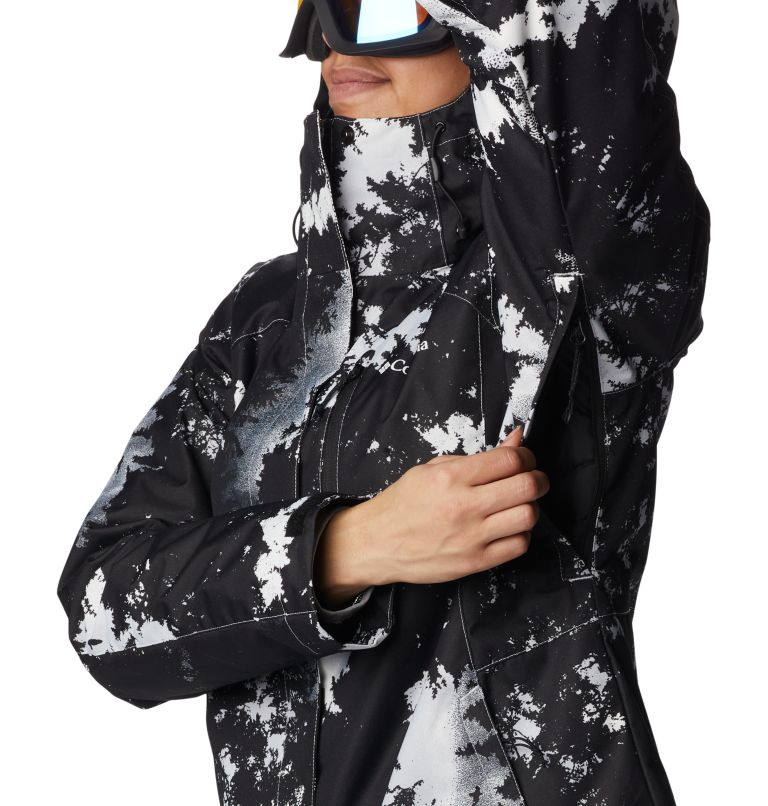 Manteau Interchange Whirlibird IV pour femme, Color: White Lookup Print, image 8