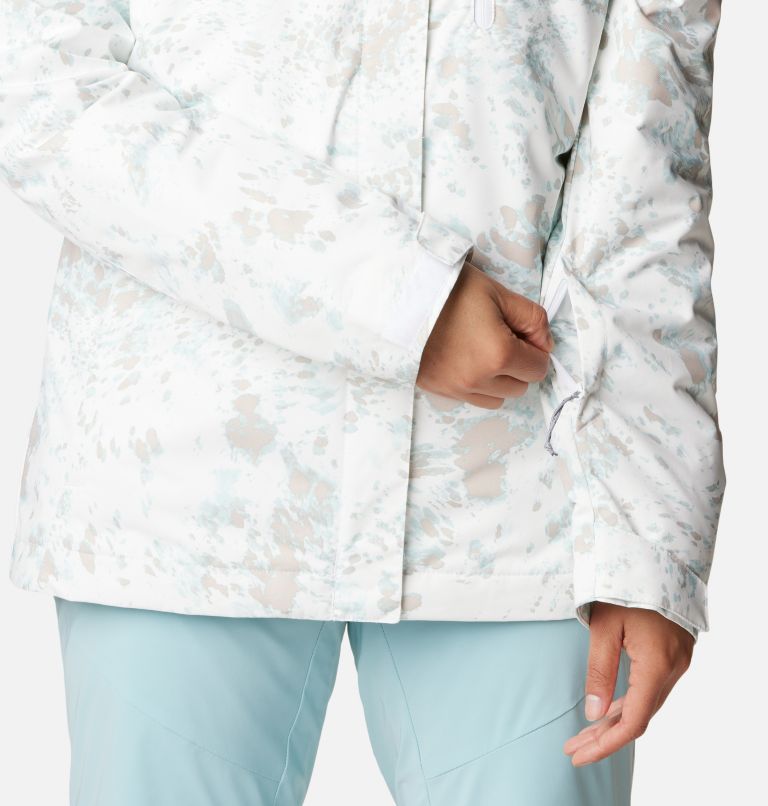 Thumbnail: Women's Whirlibird IV Interchange Jacket, Color: White Flurries Print, image 9