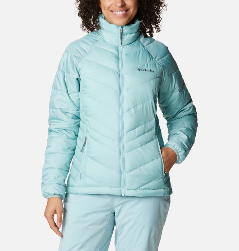 Women's Whirlibird IV Interchange Jacket, Color: White Flurries Print, image 10