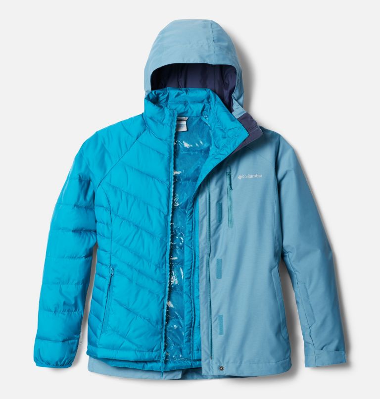 Women's Whirlibird IV Interchange Jacket, Color: Canyon Blue Cross Dye, image 1