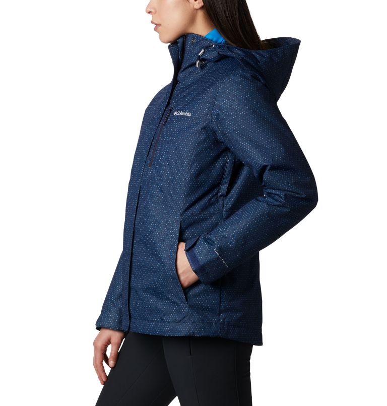 Women's Whirlibird IV Interchange Jacket, Color: Dark Nocturnal Sparkler Print, image 3