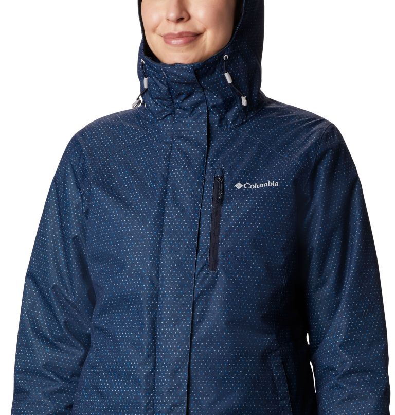 Women's Whirlibird IV Interchange Jacket, Color: Dark Nocturnal Sparkler Print, image 4