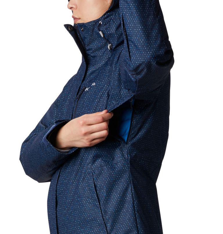 Women's Whirlibird IV Interchange Jacket, Color: Dark Nocturnal Sparkler Print, image 5