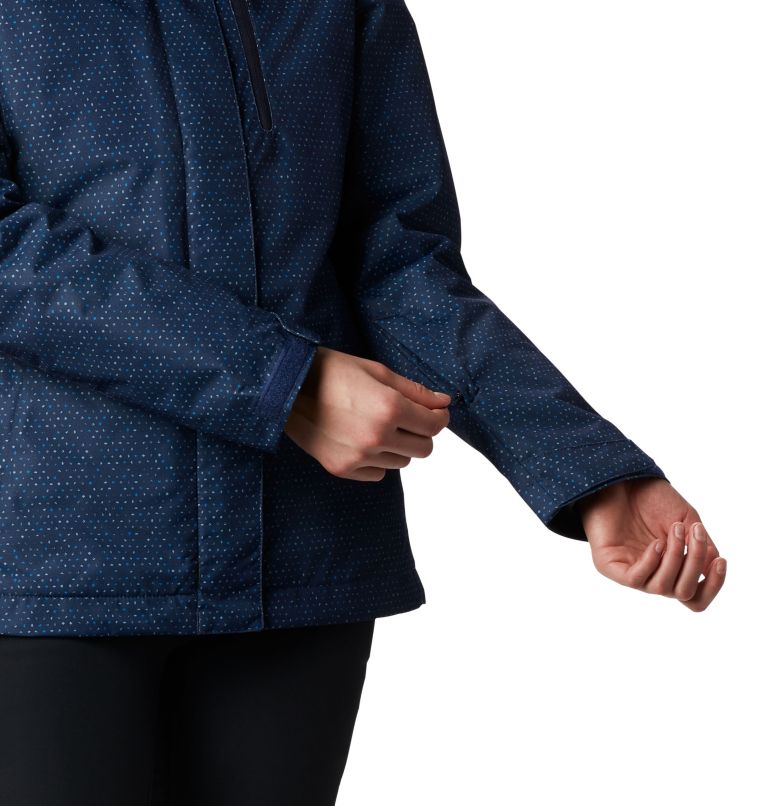 Women's Whirlibird IV Interchange Jacket, Color: Dark Nocturnal Sparkler Print, image 6