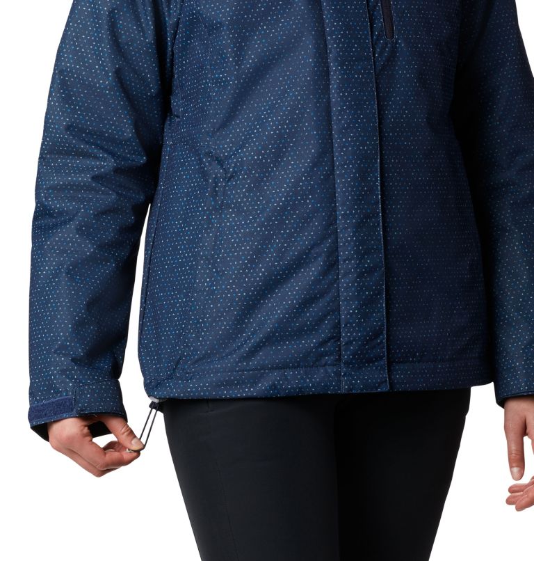 Women's Whirlibird IV Interchange Jacket, Color: Dark Nocturnal Sparkler Print, image 7