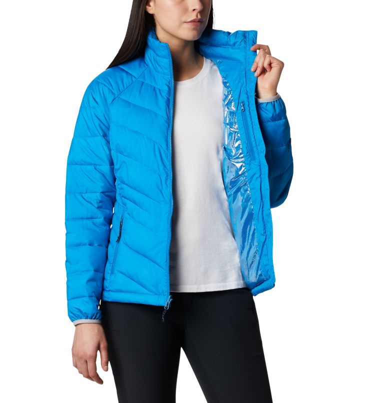 Women's Whirlibird IV Interchange Jacket, Color: Dark Nocturnal Sparkler Print, image 11