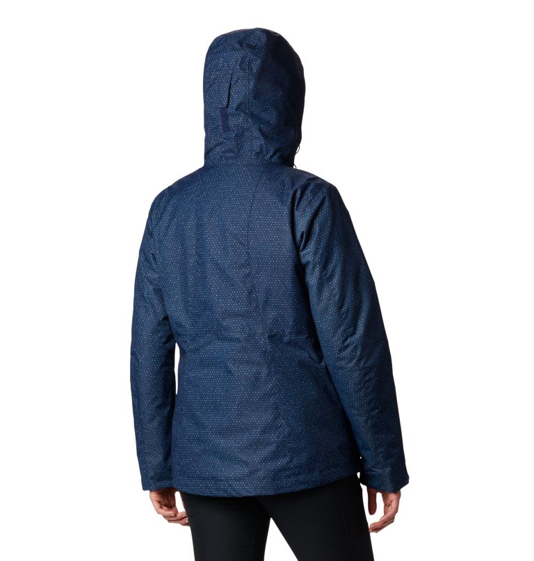 Women's Whirlibird IV Interchange Jacket, Color: Dark Nocturnal Sparkler Print, image 2