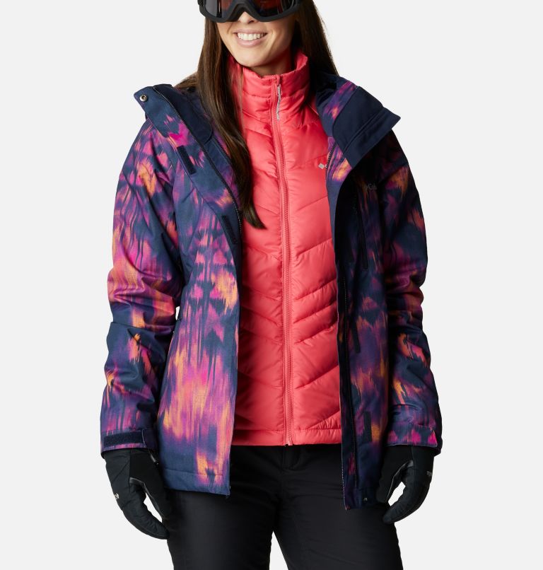 Women's Whirlibird IV Interchange Jacket, Color: Dark Nocturnal Folk Blur, image 12