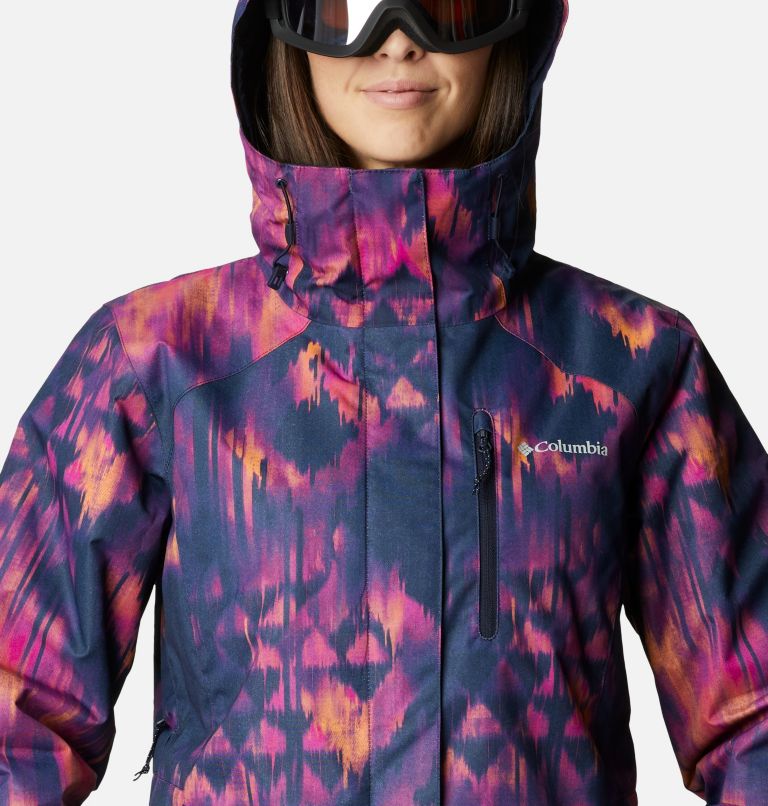 Women's Whirlibird IV Interchange Jacket, Color: Dark Nocturnal Folk Blur, image 4