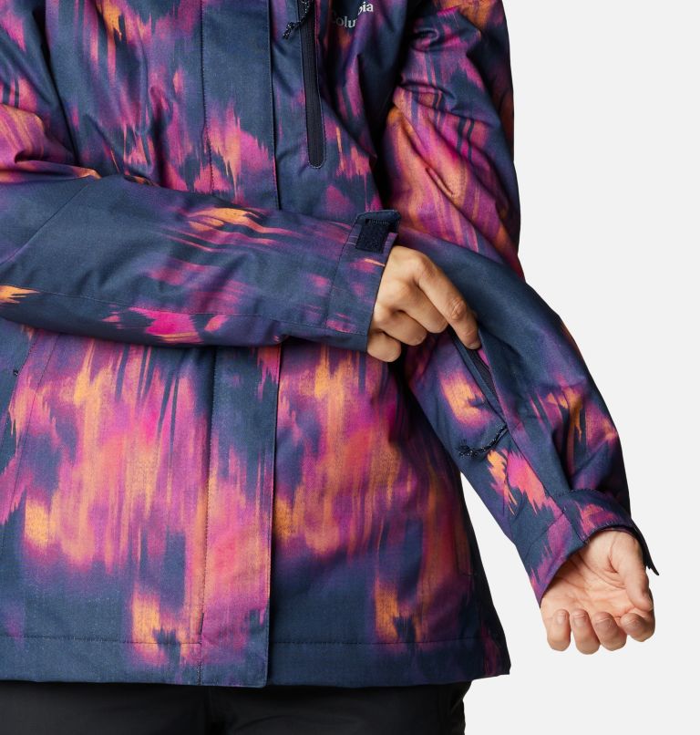 Women's Whirlibird IV Interchange Jacket, Color: Dark Nocturnal Folk Blur, image 7