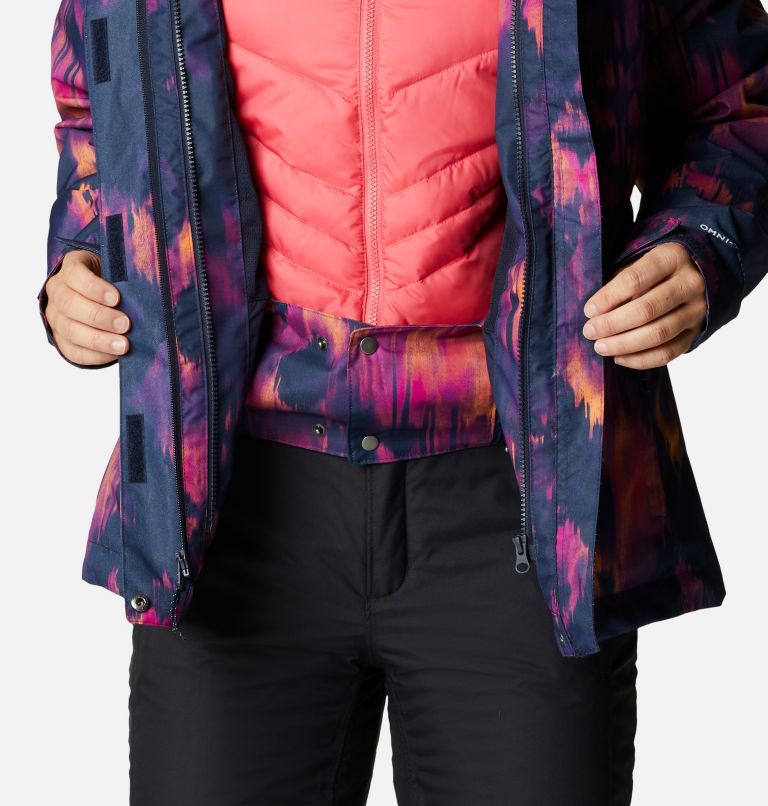 Women's Whirlibird IV Interchange Jacket, Color: Dark Nocturnal Folk Blur, image 8