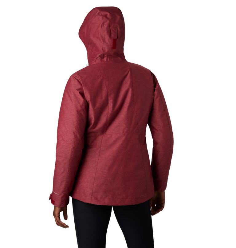 Women's Whirlibird IV Interchange Jacket, Color: Beet Crossdye, image 2