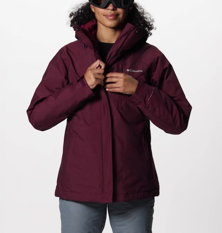 Women's Whirlibird IV Interchange Jacket, Color: Marionberry Crossdye