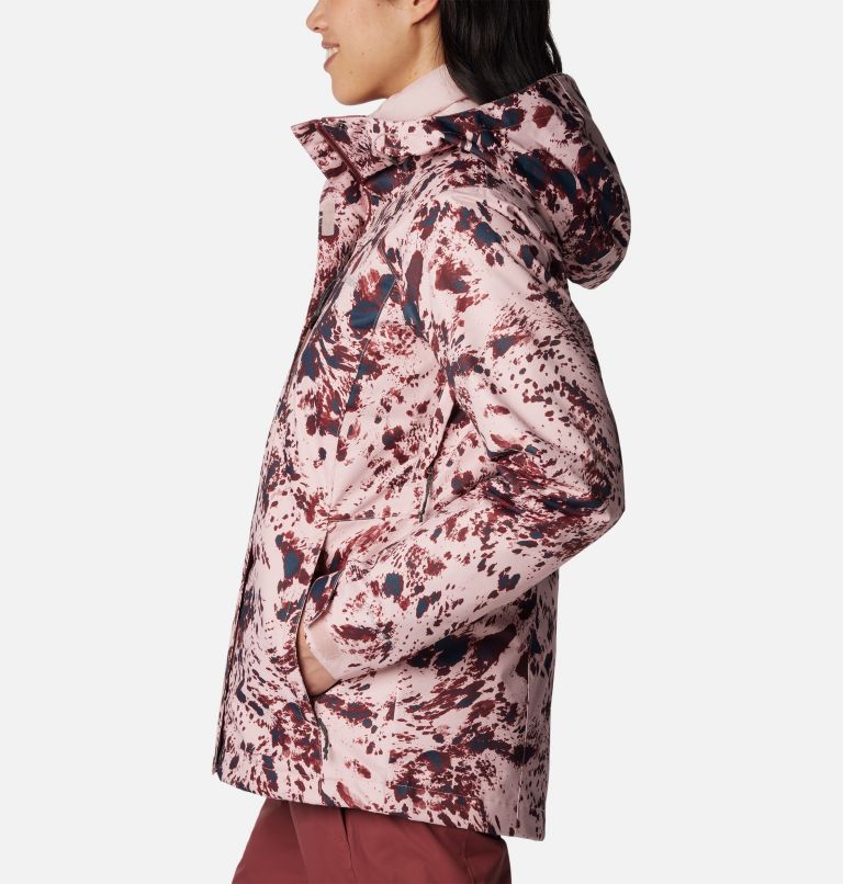 Thumbnail: Women's Whirlibird IV Interchange Jacket, Color: Dusty Pink Flurries Print, image 3