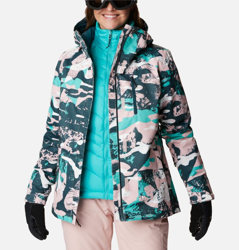 Whirlibird IV Interchange Jacket | 627 | XL, Color: Dusty Pink Geoglacial Print, image 12