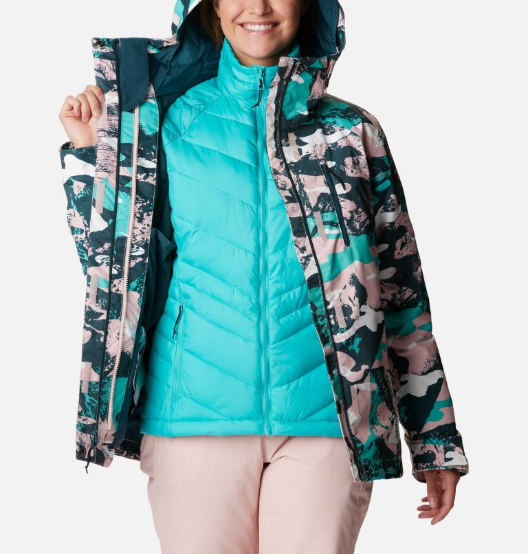 Whirlibird IV Interchange Jacket | 627 | XL, Color: Dusty Pink Geoglacial Print, image 5