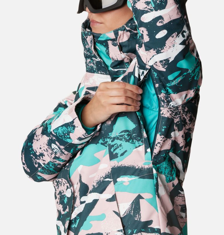 Whirlibird IV Interchange Jacket | 627 | XL, Color: Dusty Pink Geoglacial Print, image 8