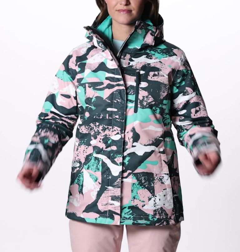 Whirlibird IV Interchange Jacket | 627 | XL, Color: Dusty Pink Geoglacial Print