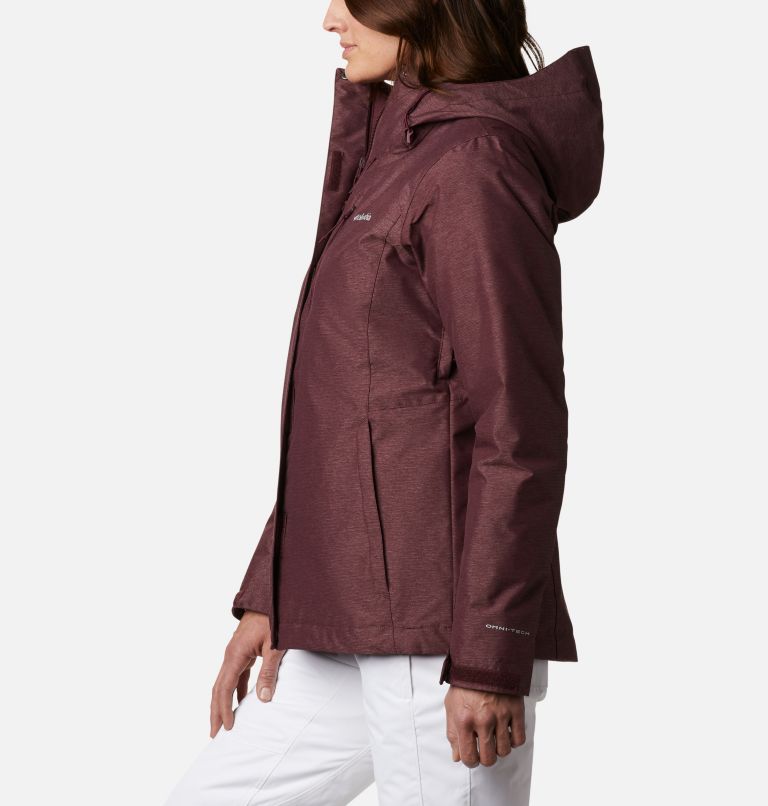 Women's Whirlibird IV Interchange Jacket, Color: Malbec Crossdye, image 3