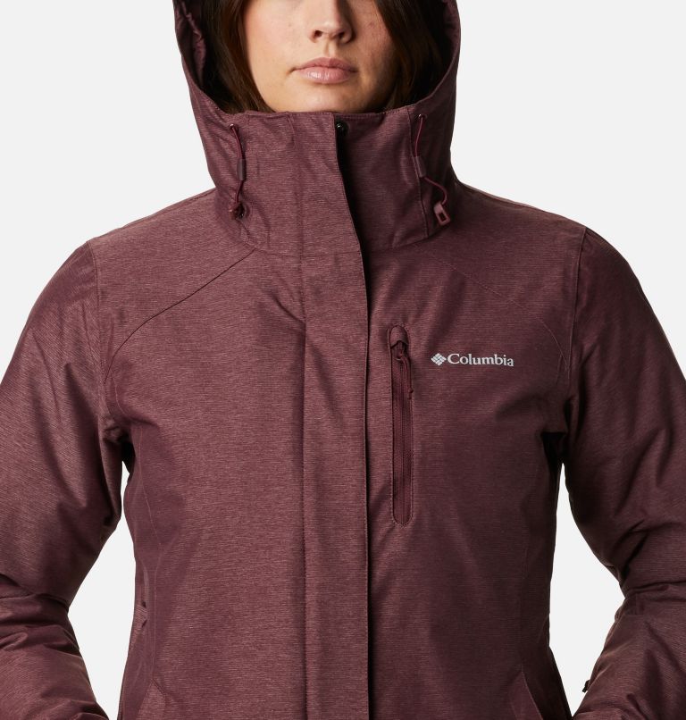 Women's Whirlibird IV Interchange Jacket, Color: Malbec Crossdye, image 4