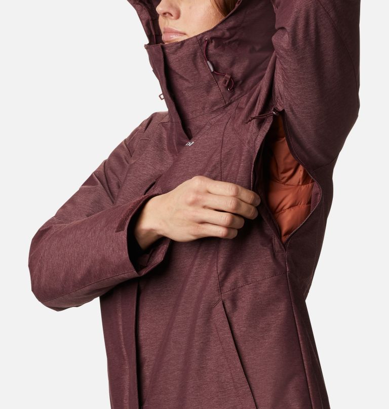 Women's Whirlibird IV Interchange Jacket, Color: Malbec Crossdye, image 6