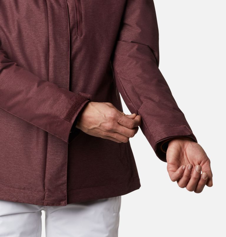 Women's Whirlibird IV Interchange Jacket, Color: Malbec Crossdye, image 7