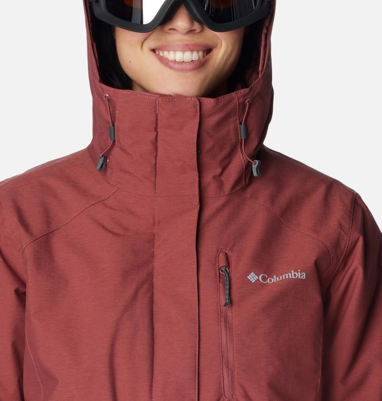 Manteau Interchange Whirlibird IV pour femme, Color: Beetroot Crossdye, image 4