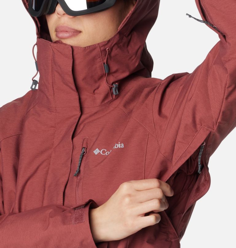 All The Way Up Women's Cropped Troposphere Windbreaker - ALL THE WAY UP