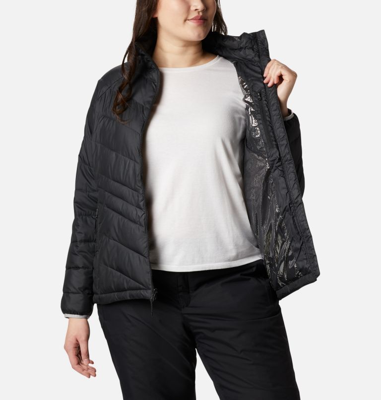 Thumbnail: Women's Whirlibird IV Interchange Jacket - Plus Size, Color: Black Crossdye, image 11