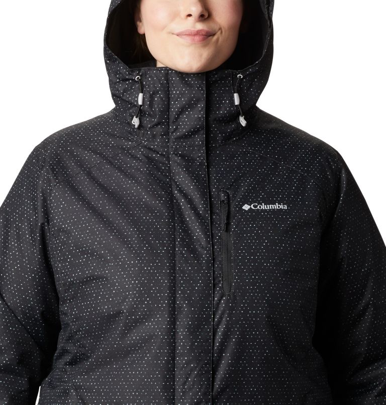 Manteau Interchange Whirlibird IV Femme - Grandes tailles, Color: Black Sparkler Print, image 4