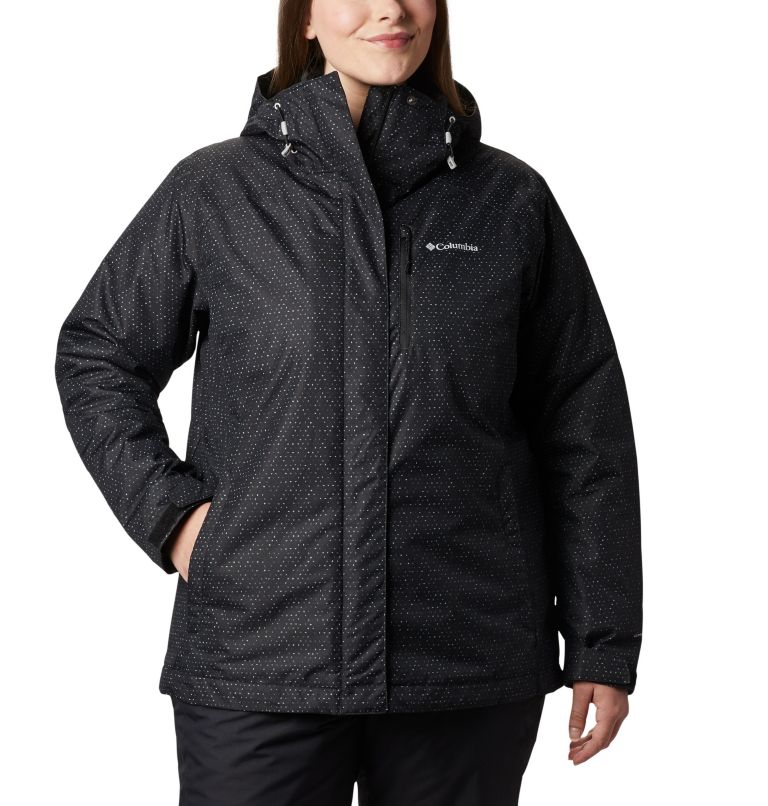 Manteau Interchange Whirlibird IV Femme - Grandes tailles, Color: Black Sparkler Print, image 1