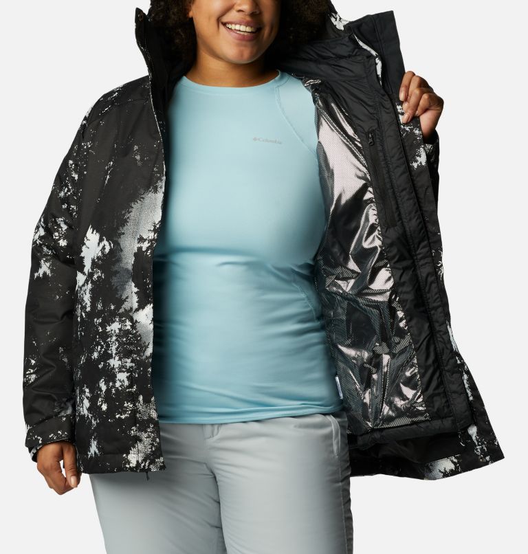 Women's Whirlibird IV Interchange Jacket - Plus Size, Color: White Lookup Print, image 5